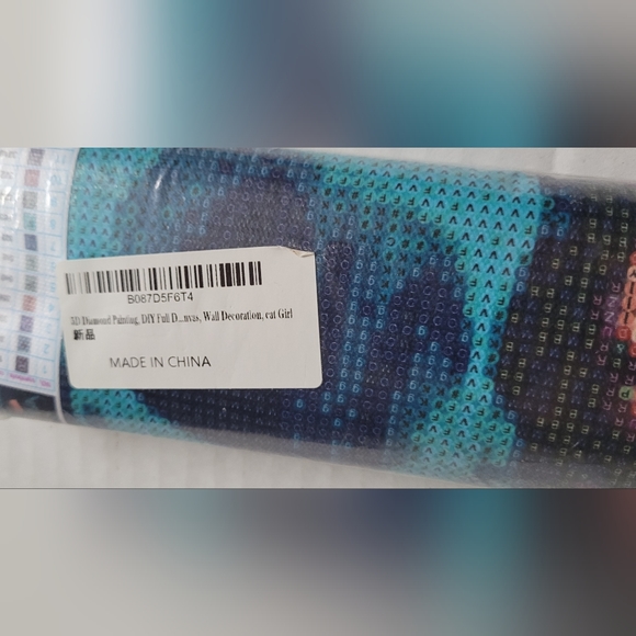 3D Diamond Painting Kits for Adults and Kids, Skull Witch and Cat Girl T231,35cm - Picture 5 of 13